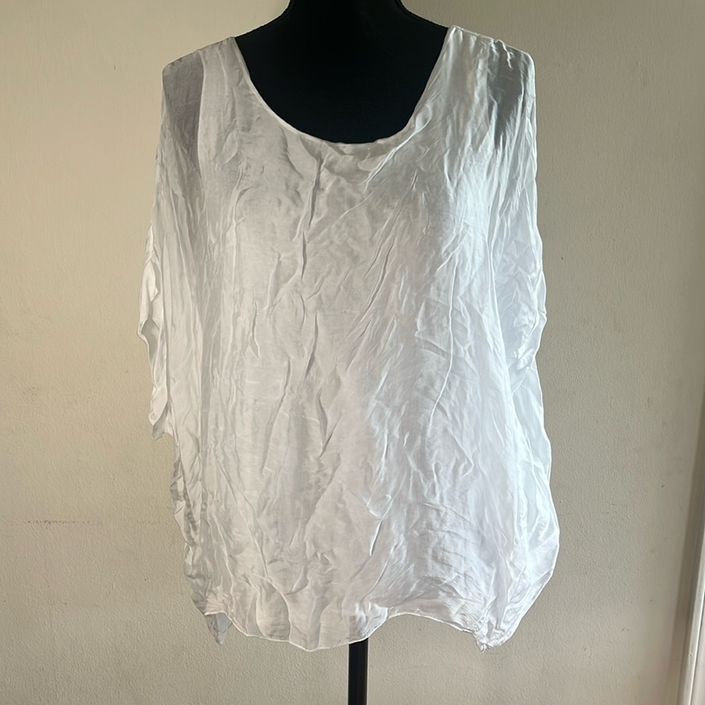Flowy Top With Built In Tank Top